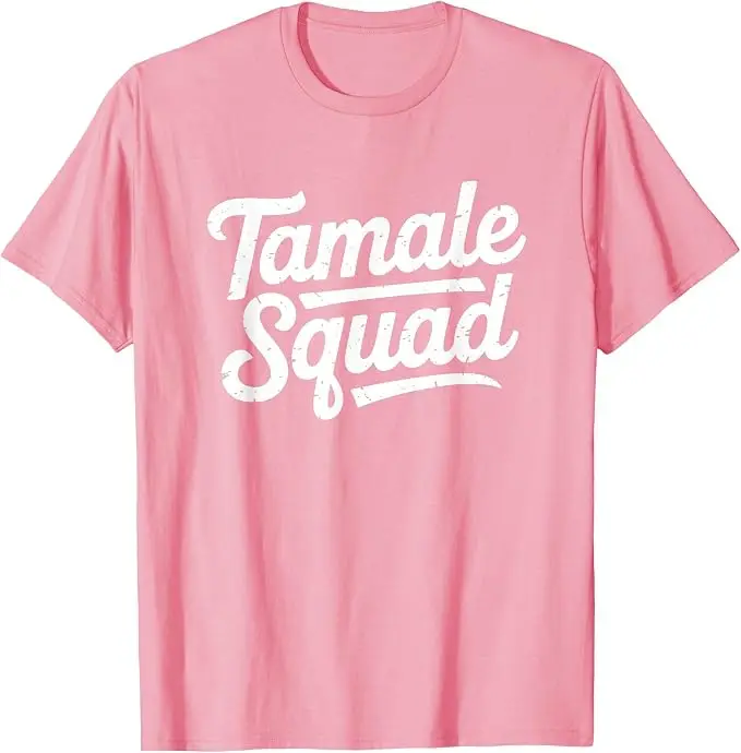 Tamale Squad Shirt – Lustiges T-Shirt mit mexikanischem Essen und Familienmotiv, Y2k-Buchstaben, bedrucktes, personalisiertes Spruch-T-Shirt, weiche Baumwollkleidung – Detail 16