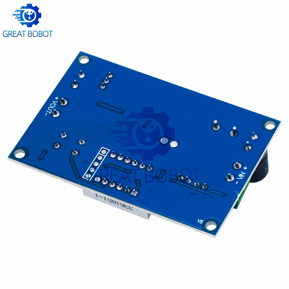 XH-M411 DC-DC Adjustable Step-Up Boost Converter Module 3V-35V Input 5V-45V Output Power Supply Module