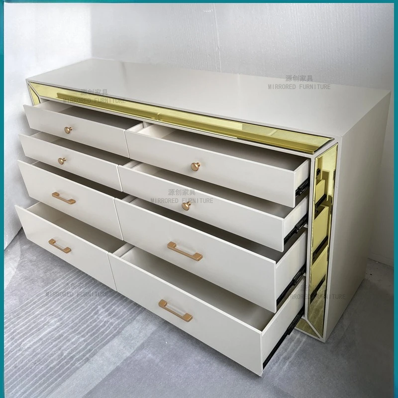 

High-end, mirror side cabinets, glass cabinets, lockers, living room furniture, multi-door drawer cabinets