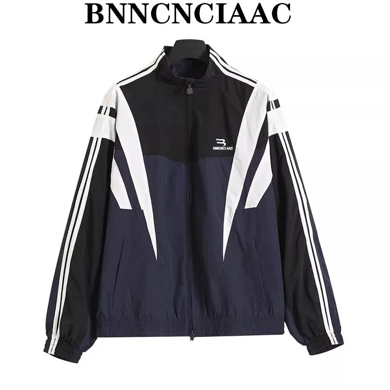 

Весенне-осенняя ветровка с длинными рукавами и вышивкой для мужчин и женщин, свободная куртка, повседневное солнцезащитное пальто