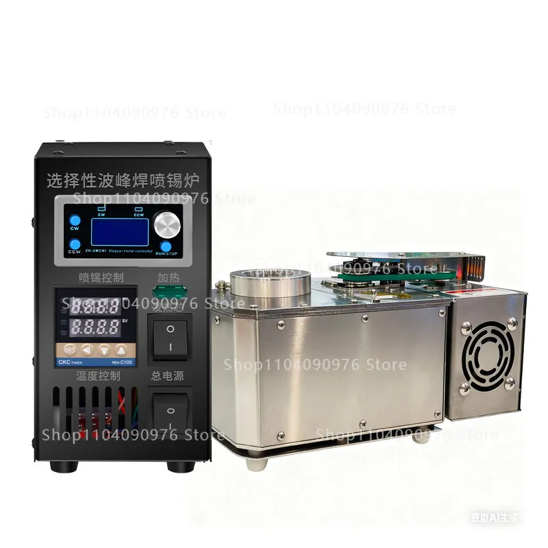 AC220V 10kg Selective Wave Soldering Pot Small Wave Solder Pot Jet Solder Machine  BF10