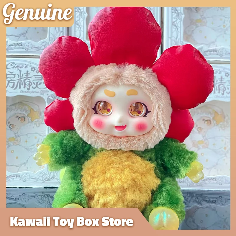 

Timeshare Cino Garden Fairy Series Blind Box Plush Vinyl Face Doll Pendant Cute Mystery Surprise Collectible Toy Gift for Girls