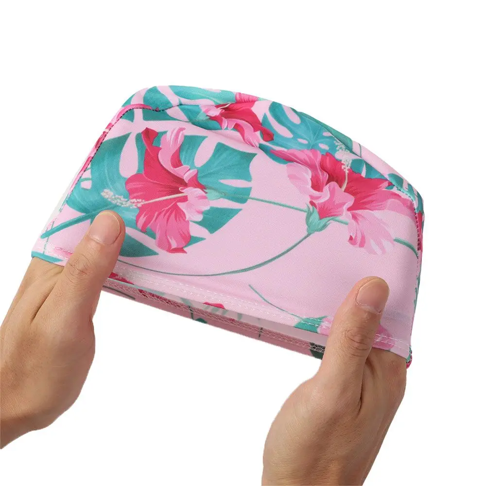 كارتون الأطفال بنين بنات نسيج عالي المرونة قبعة حمام السباحة قبعة السباحة قبعات السباحة #3