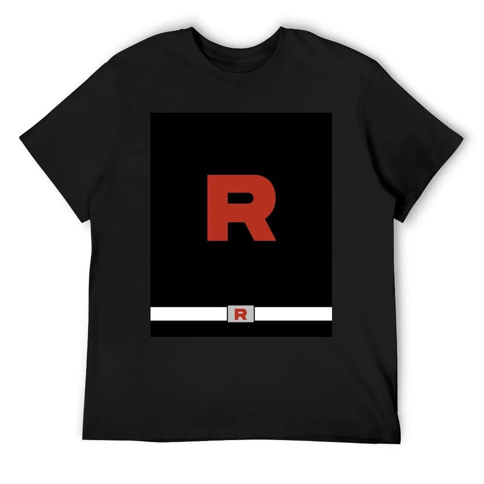 Team Rocket Grunt with Rocket Belt T-Shirt anime figures Blouse cute tops t shirts for men graphic