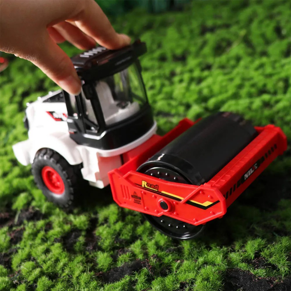 

1:60 Scale Engineering Car Model Forklift Dumper Road Roller Construction Truck Toys Vehicle Toy High Simulation