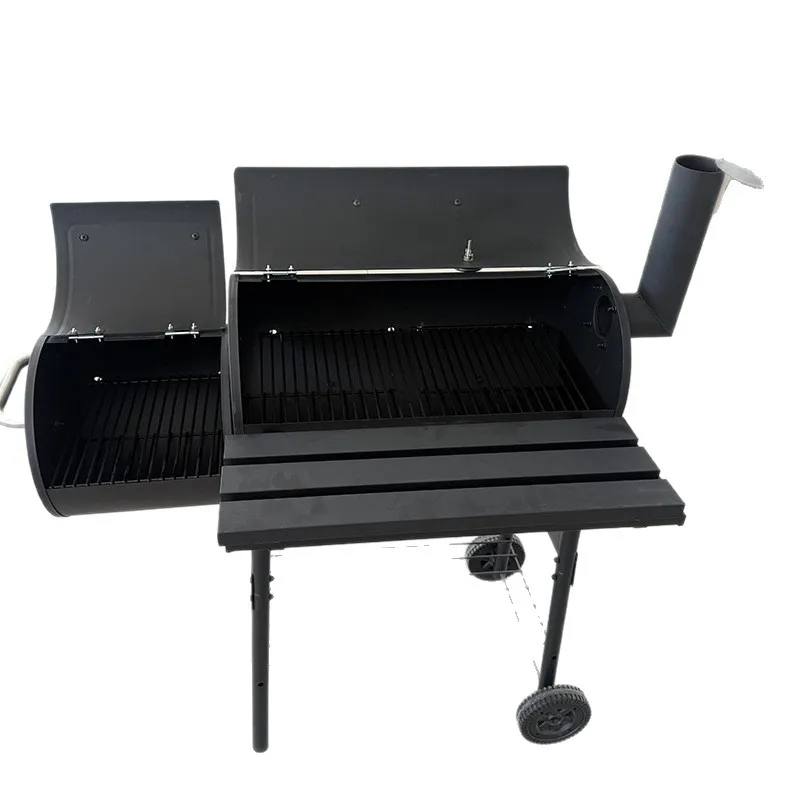 Braised Smoked Flavor Mother-and-Mother's Portable Patio Barbecue  Household Charcoal  Smoker