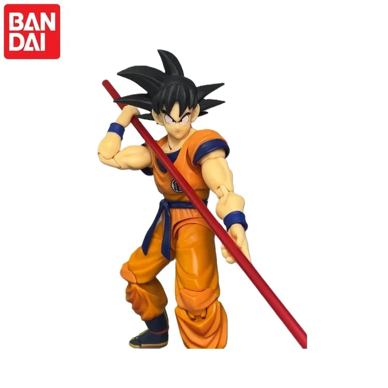 In Stock! 100%Original Bandai SDCC China Joy S.H.Figuarts Dragon Ball Z Son Goku Father and Son Action Anime Figures Models Toys view 6