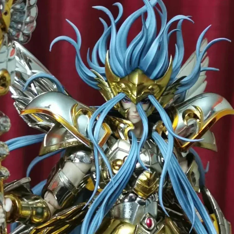 

Saint Seiya Myth Cloth EX Head Carving/3 Faces+Hair Ophiuchus Odysseus 13th Gold Lost Canvas/LC ND Knights of the Zodiac Figure