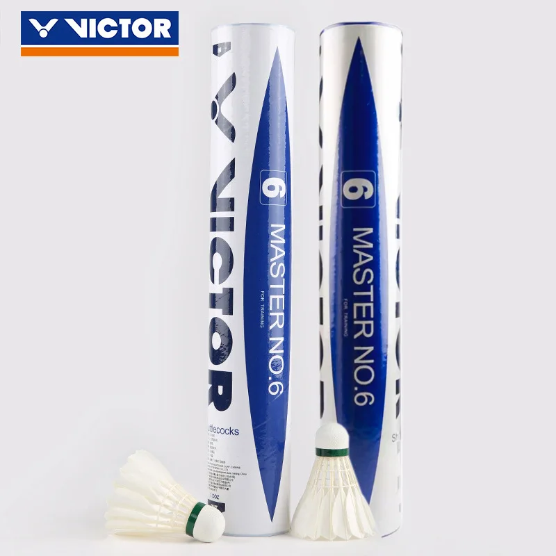 

84Pcs=7tubes VICTOR / Victor badminton stable and durable training competition 12 masters No. 6 MS6 victory in hand