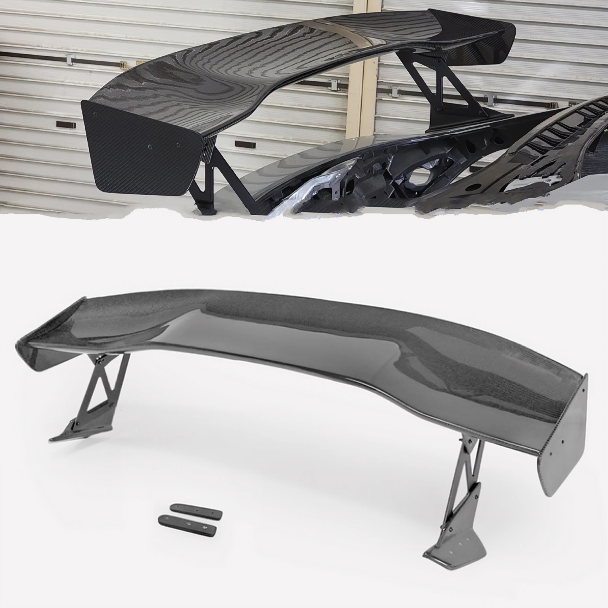 For Type-R FL5  VTX2 Type rear spoiler 11th Civic TypeR Carbon wing Honda FL5 Civic Carbon rear Spoiler