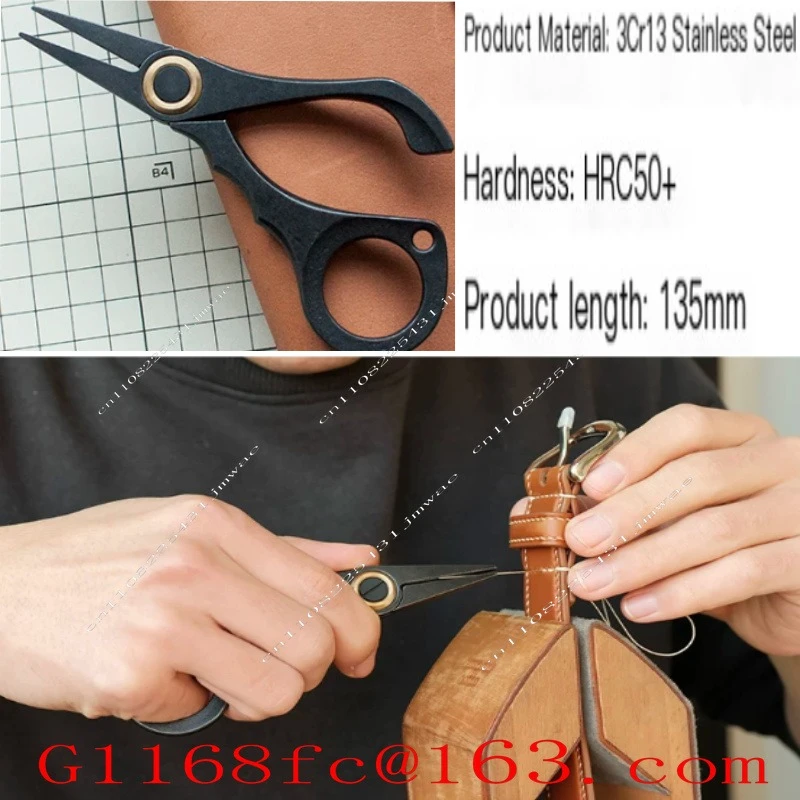 High Hardness Stainless Steel Needle Nose Pliers for DIY Sewing And Craft Durable Hand Tool for Precision Work