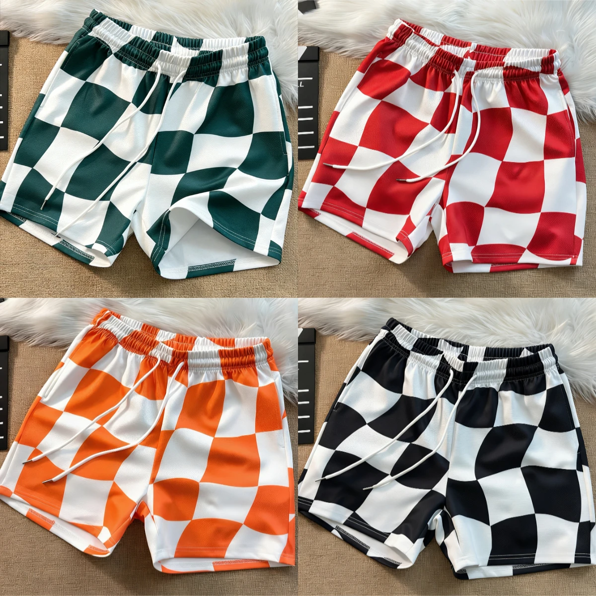 Hot Selling Top Quick Dry Printed Fitness Athletic Shorts Breathable Workout Bottoms For Gym Running Hawaiian Beach Daily Casual