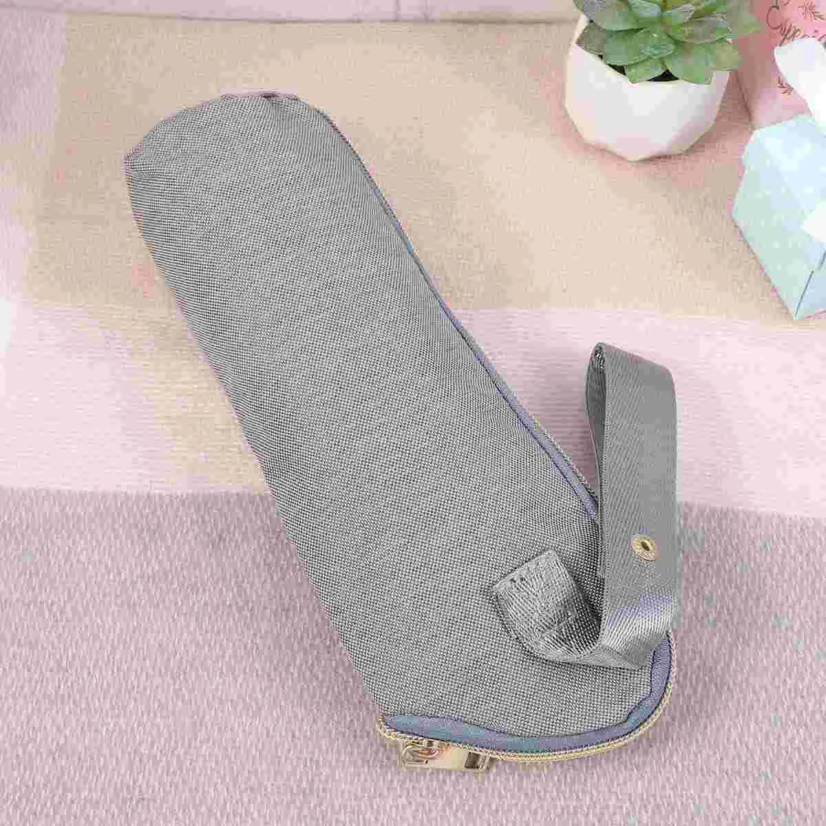 

2pcs Baby Milk Bottle Insulated Breastmilk Tote Pouch Portable Infant Feeding Nursing Bottle Bag (Light Grey)