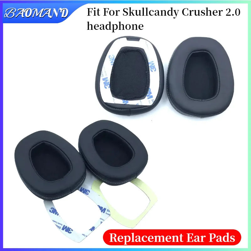 

Replacement Earpads for Skullcandy Crusher 2.0 Headphones Earmuff Ear Pads Cushion Cover Sleeve