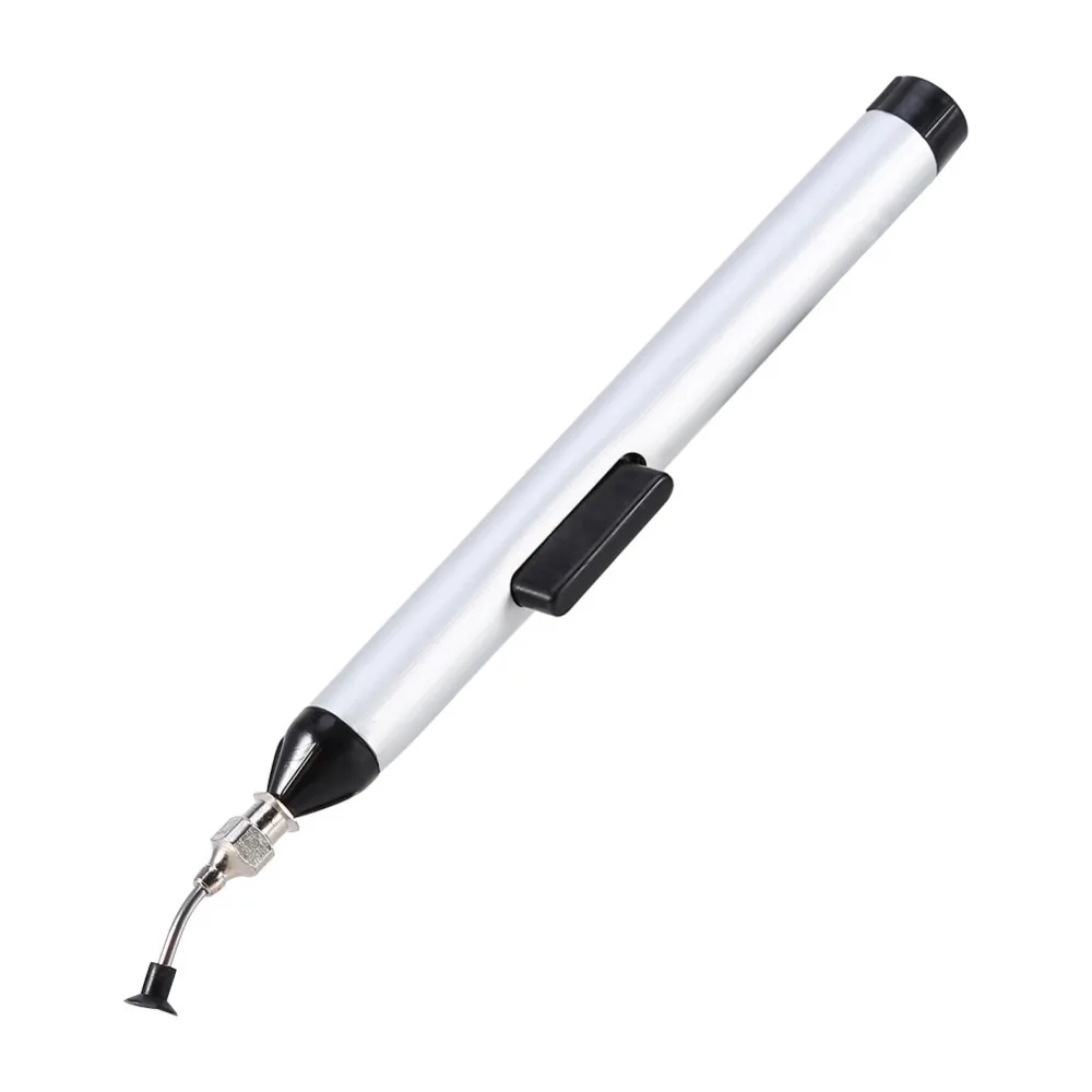 FFQ939 IC SMD Vacuum Suction Pen 15cm Remover Sucker Pump IC SMD Tweezer Pick Up Tool Solder Desoldering with 3 Suction Header