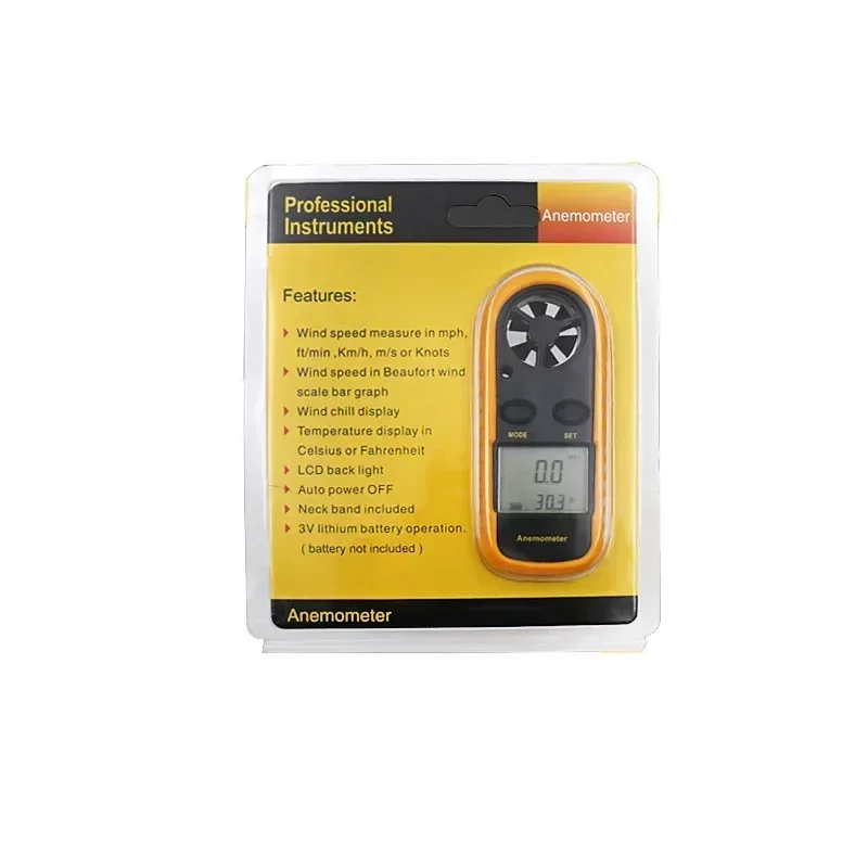 Digital Anemometer …