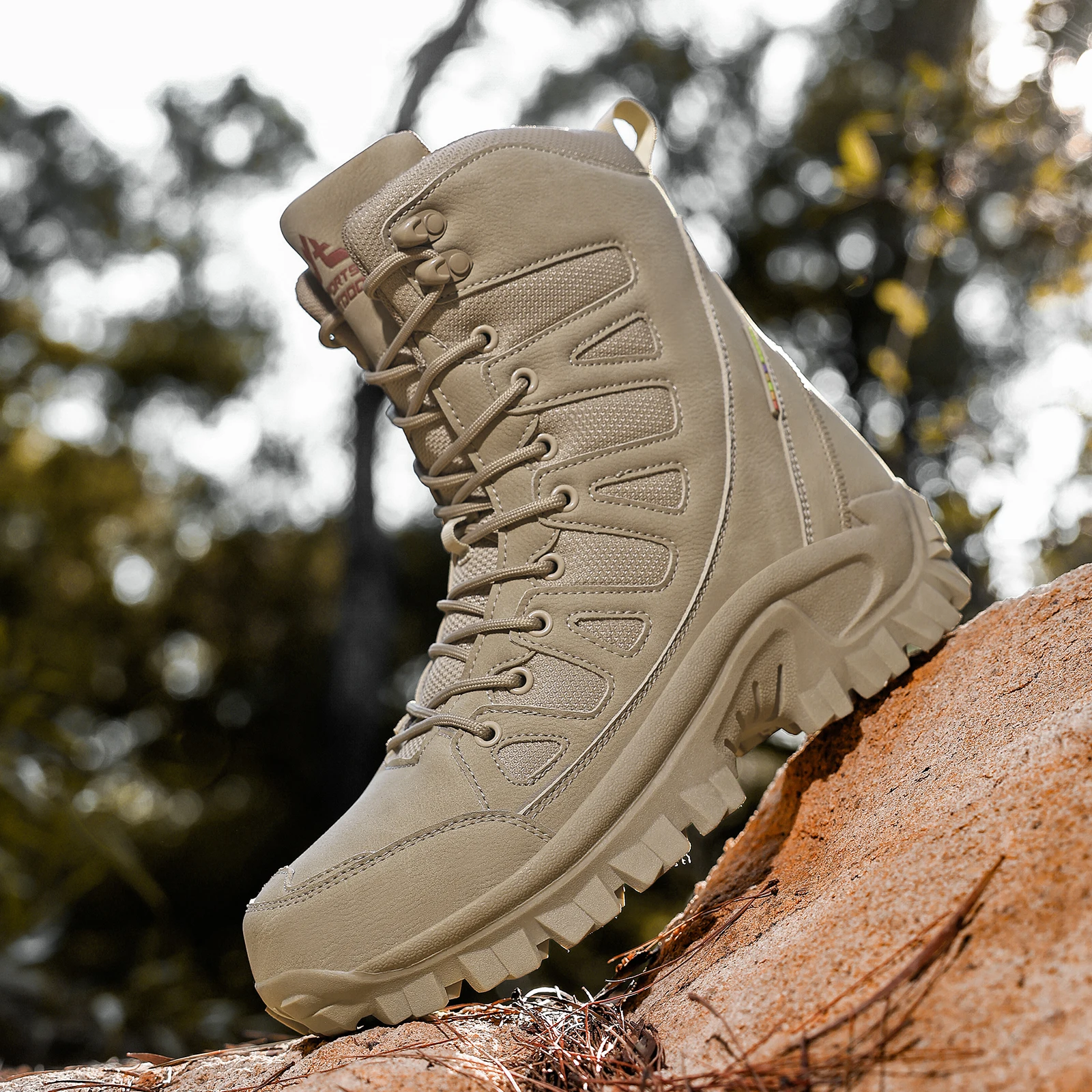 

Autumn New Retro Boots - Fashion Versatile High-Top Casual Shoes for Men, Vintage Leather Lace-Up Ankle Boots