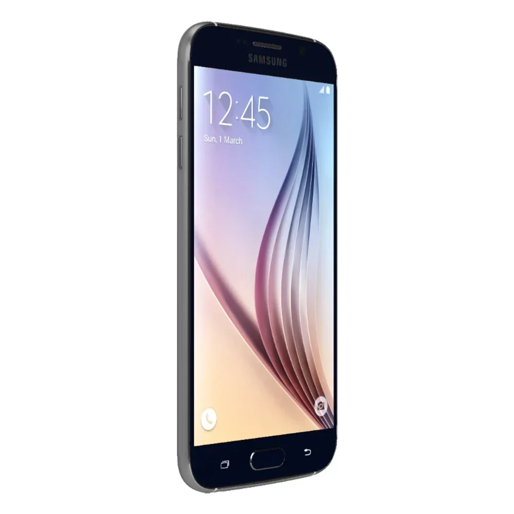 هاتف سامسونج جالاكسي S6 G920F G920V 4G LTE الأصلي بصمة 5.1 بوصة 3 جيجابايت + 32 جيجابايت 16 ميجابكسل + 5 ميجابكسل Exynos 7420 ثماني النواة هاتف ذكي