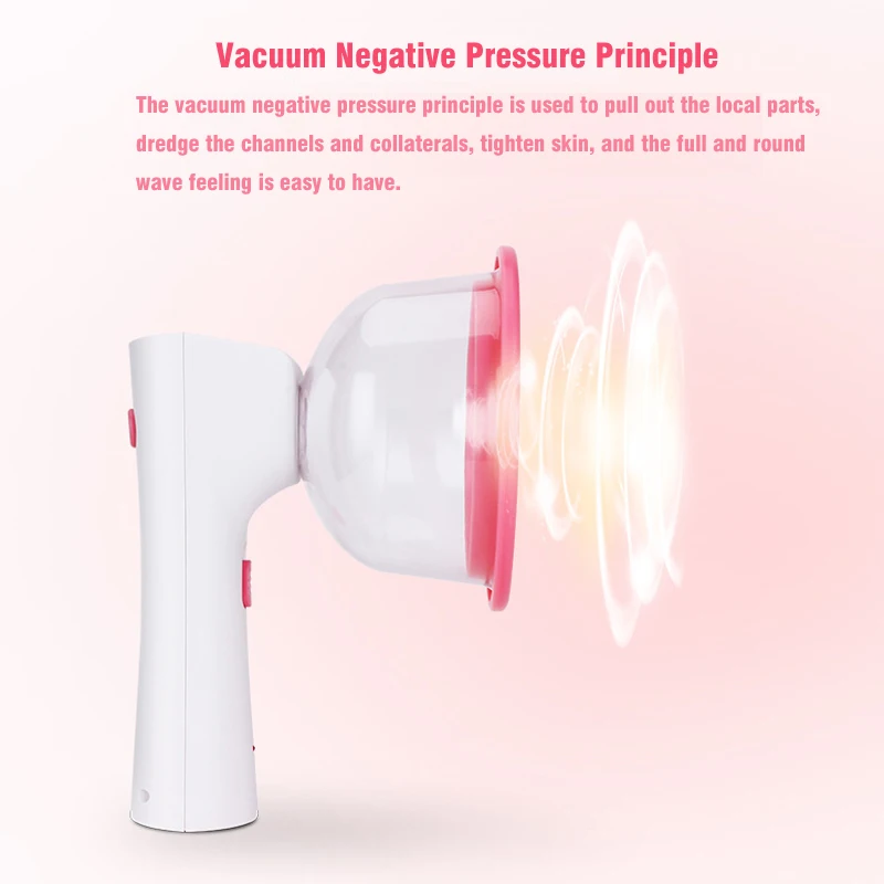 

Multifunctional Chest Massager Electric Breast Enlargement Vacuum Pump Suction Cupping Machine Breast Enlarging Pumps Massage