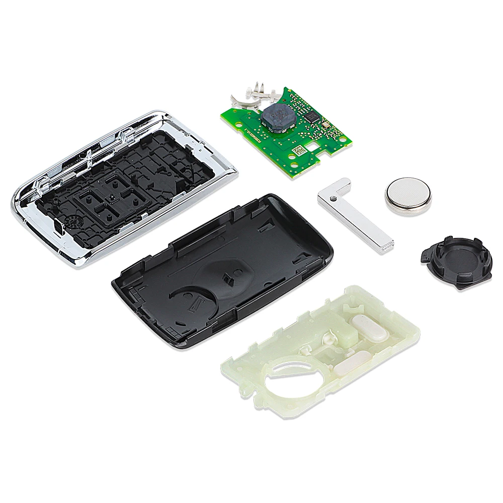 KEYECU P/N: 285977147R Keyless-Go Chave remota inteligente 433MHz PCF7945 para Renault Espace 5, Megane 4, Talisman 2016 2017 18 2019
