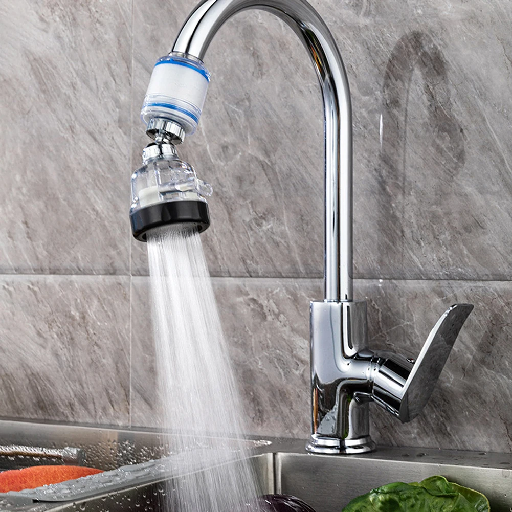 3 Modes Anti-Splash Faucet Filter Durable Multi-Layer Filteration System Kitchen Accessories