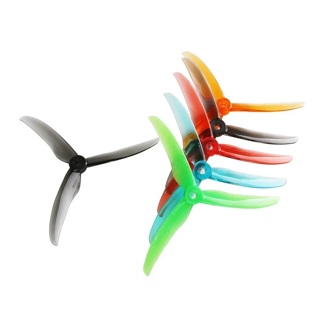 12 stks/6 Pairs T-motor T5143S 5143 V2 3-blade Propeller 5.1 inch POPO 5mm gat Compatibel Props voor RC FPV Racing Drone DIY Onderdelen