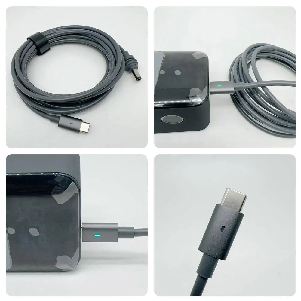 3/5M For STARLINK Mini USB-C To D C Power Cord 100W With Seven Color Lights Built In PD E-mark Chip 20V/5A Waterproof Cable J8M1