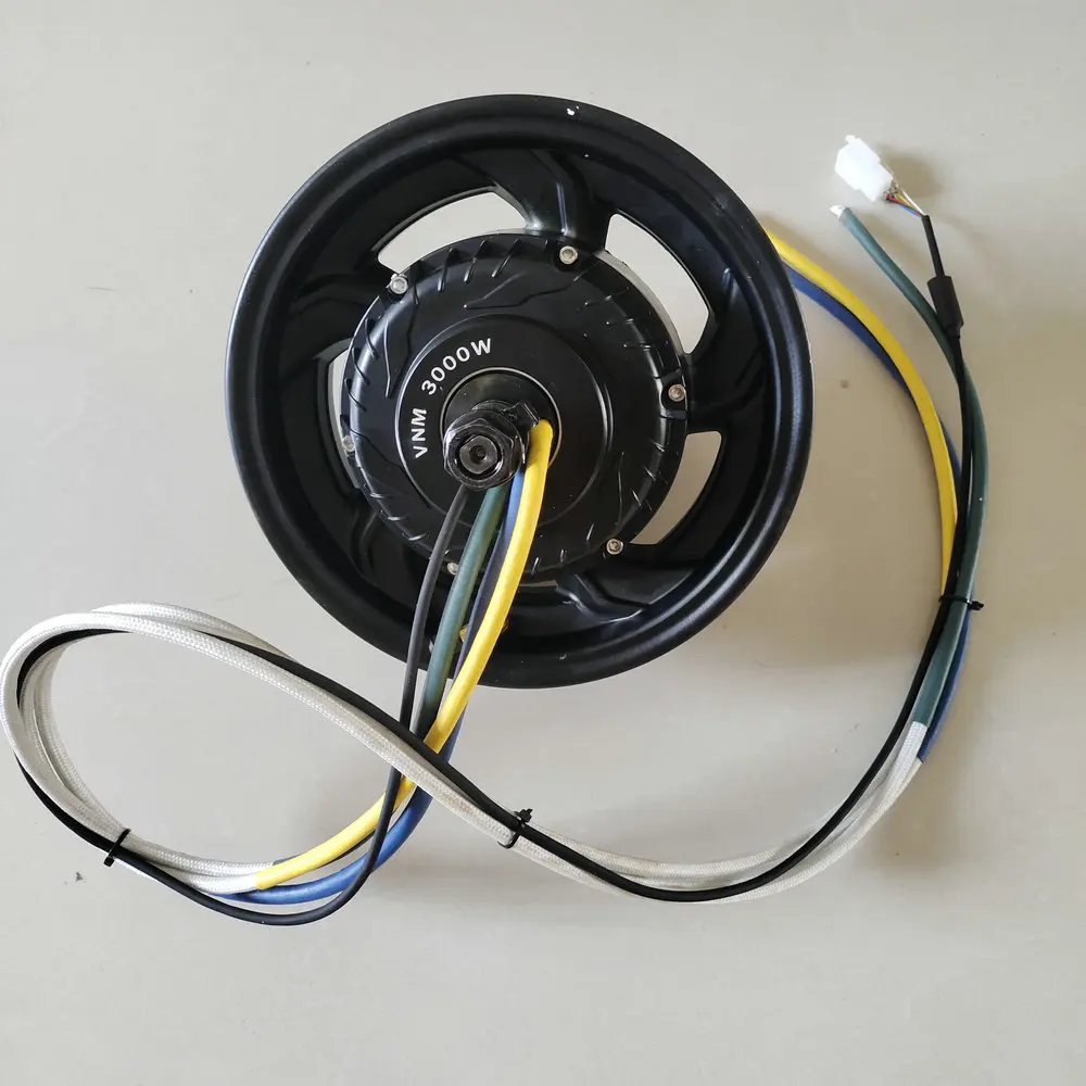 12INCH HIGH POWER BRUSHLESS MOTOR 65MM HIGH MAGNETIC STEEL 60v72v96v120v1500w2000w3000w for Electric Scooter Converseion