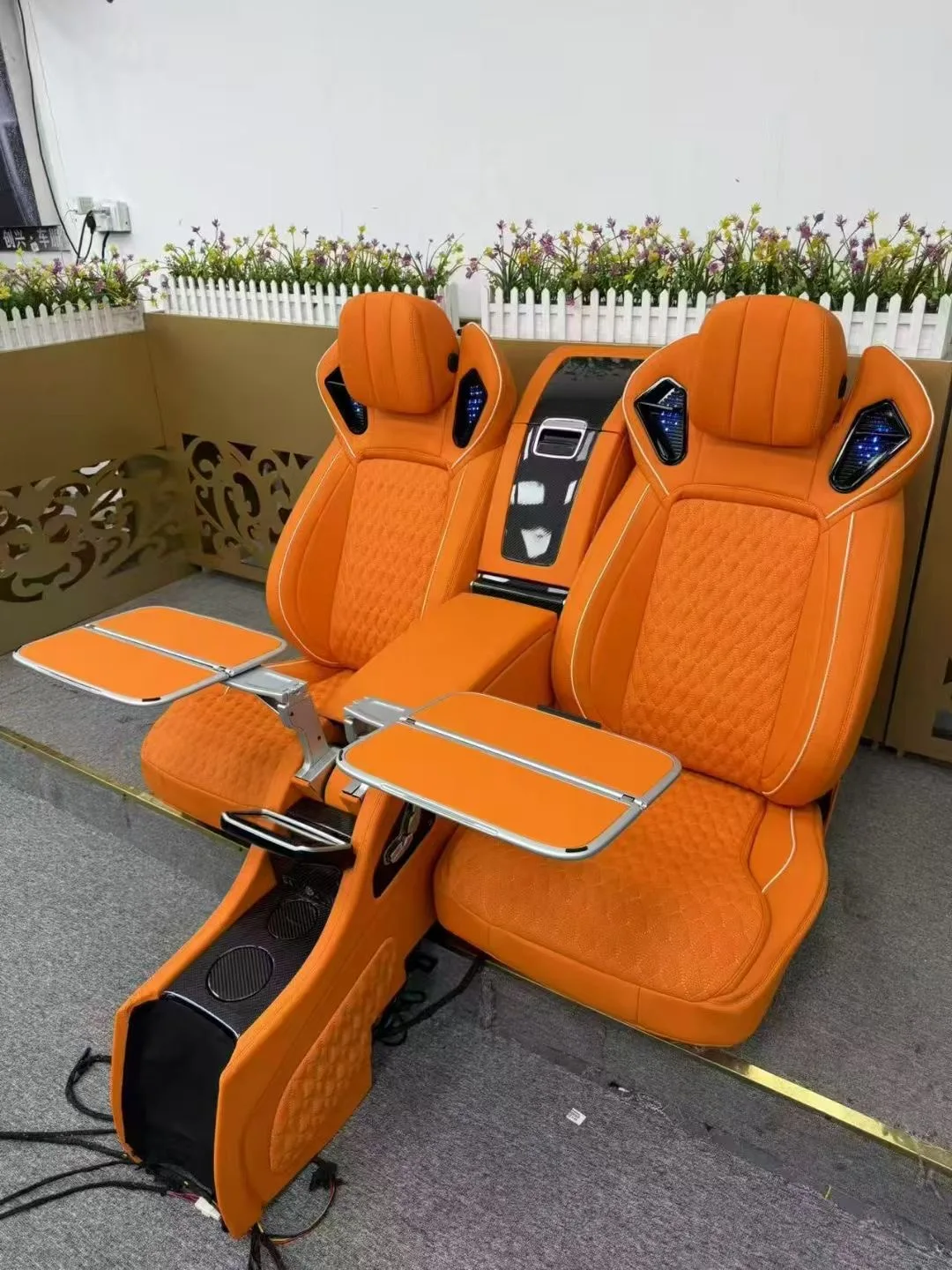 Luxury Leather Car Seats for G Class W464 Rear Multifunctional Seat G55 G500 G63 G550 G65 Auto Accessories Car Interior