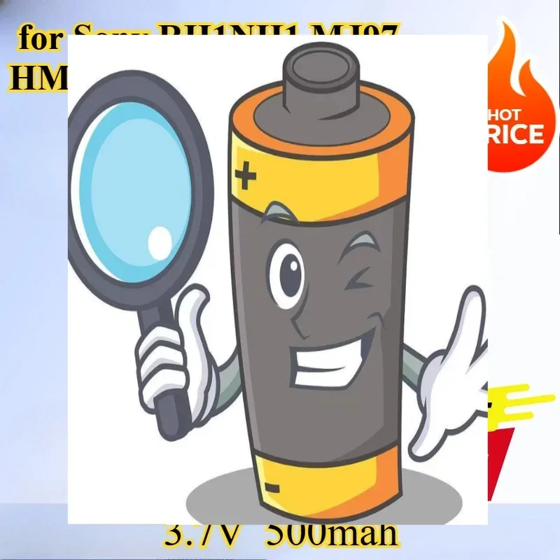 

New 500mAh LiP-4WM Battery for Sony RH1NH1 MJ97 HMD EH1 NH1 NH3D for Battery Box