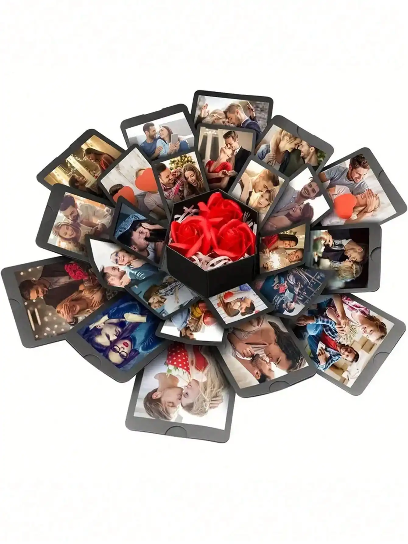DIY Explosion Photo Album Gift Box DIY Scrapbook Lovely Surprise Explosion Couple Box Love Memory Anniversary Gift