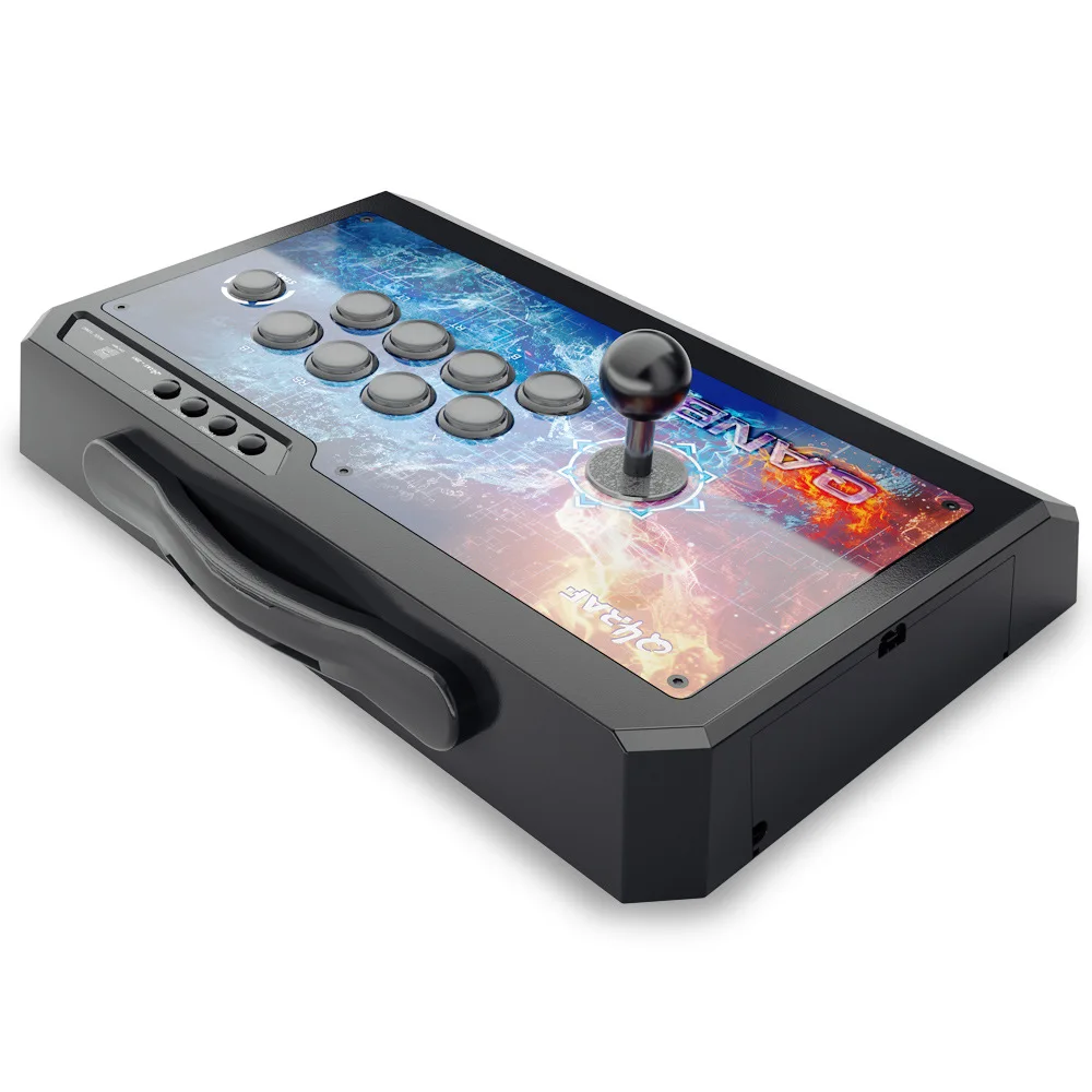 Joystick zręcznościowy QANBA Boxer Q4 Silent Pro Rodeo Joystick obsługuje Street Fighter 6 Tekken 8. steam