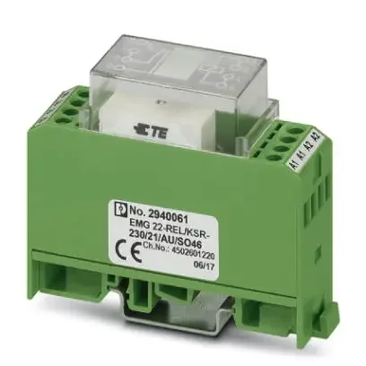 2025 EMG 22-REL/KSR-230/21/AU/SO46 - 2940061 Phoenix Relay Module