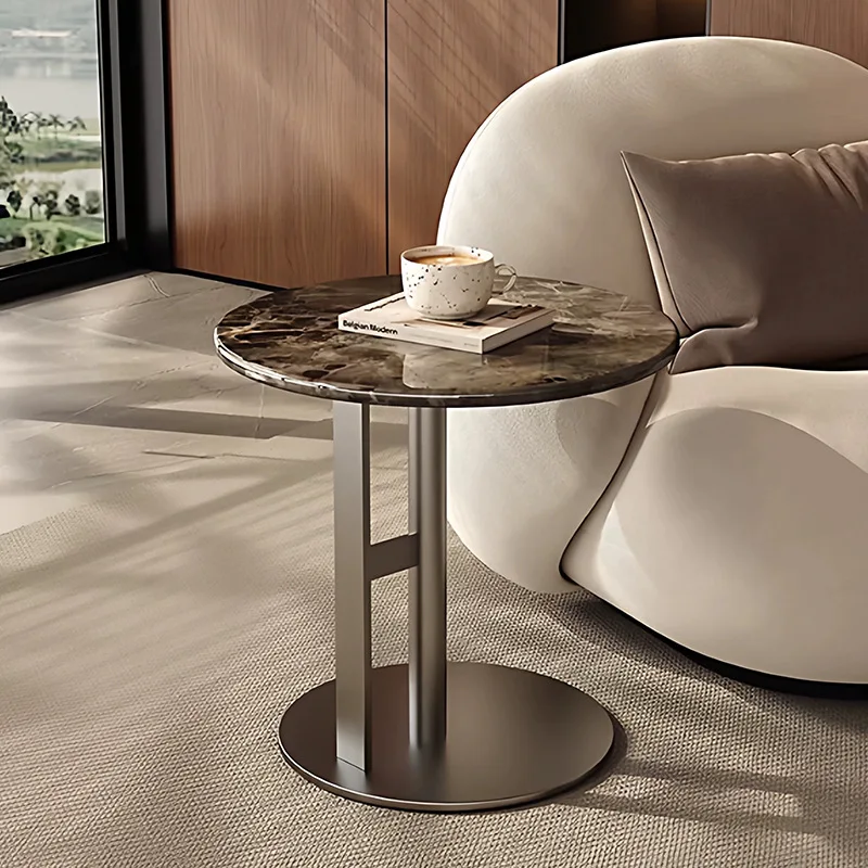 For coffee table living room small apartment round side table support frame (only bracket)