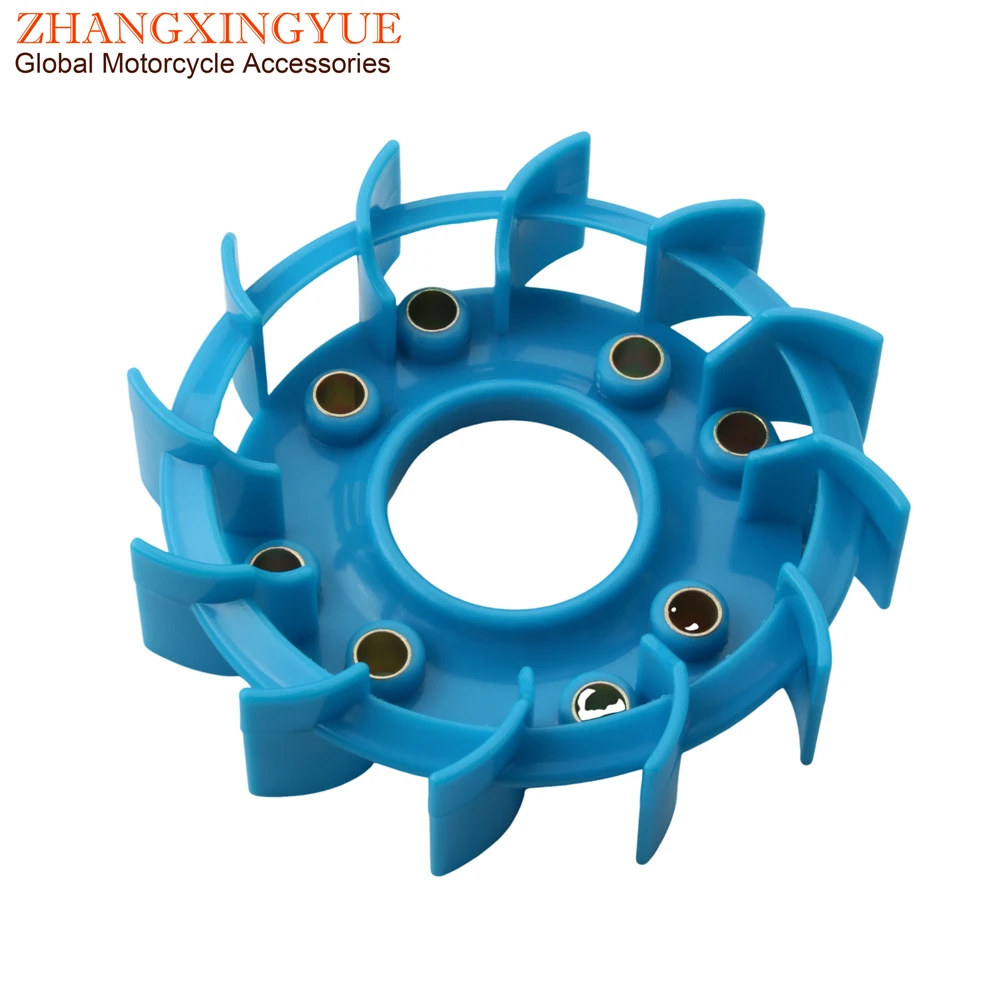 Scooter Moped Performance Turbo Cooling Fan For Kymco Agility 50 DJ S Super 8 Vitality 50cc 4T Engine Parts