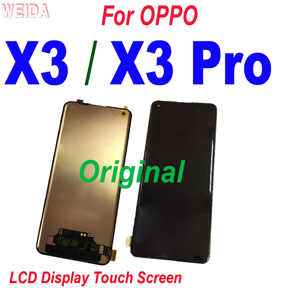 

Original LCD For OPPO Find X3 / X3 Pro LCD Display Touch Screen Digitizer Assembly For OPPO FIND X3 / X3 Pro Find X3Pro LCD Tool