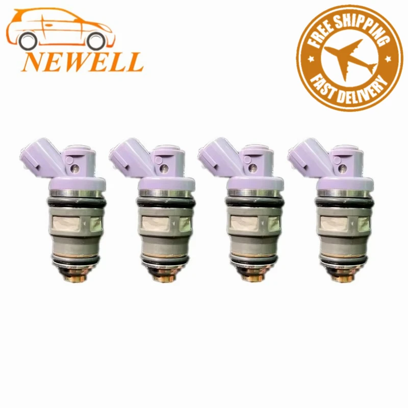 

4pcs 23250-76010 23209-79045 23209-76010 Fuel Injector Nozzle For 1991-1997 Toyota- Previa- Estima- 2.4L 2TZFE 2325076010
