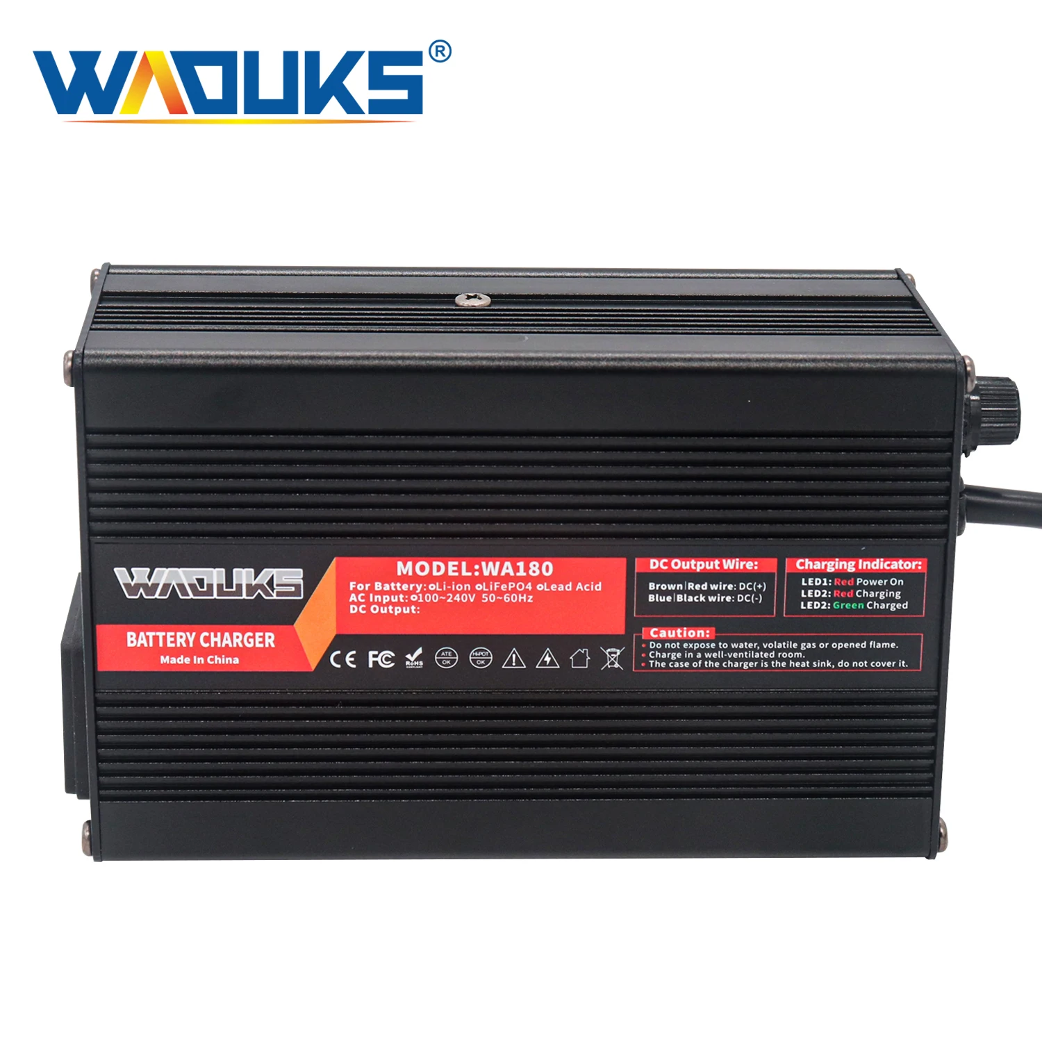 24V 5A Lead Acid Battery Charger Used For 24V Lead Acid AGM GEL VRLA OPZV Battery Smart Charger