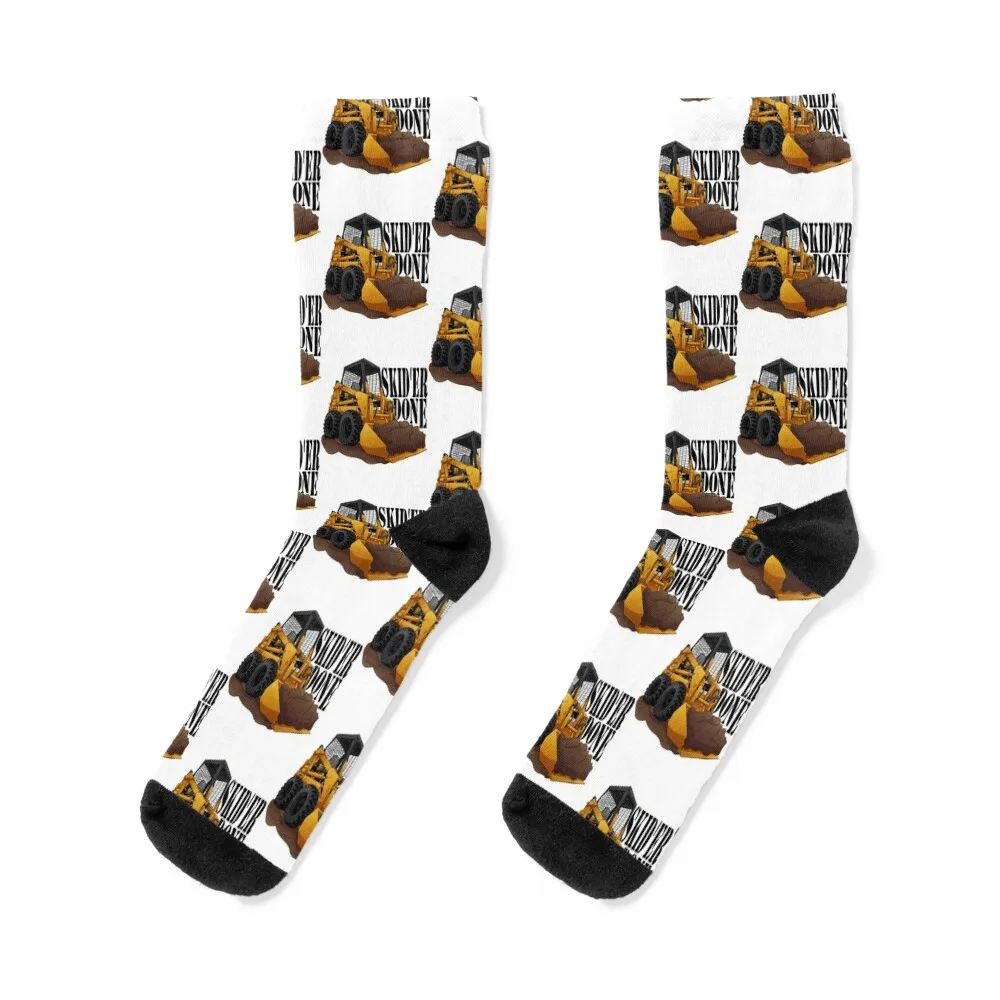 

Skid'er Done Skid Steer Socks compression kids luxury happy Socks Ladies Men's