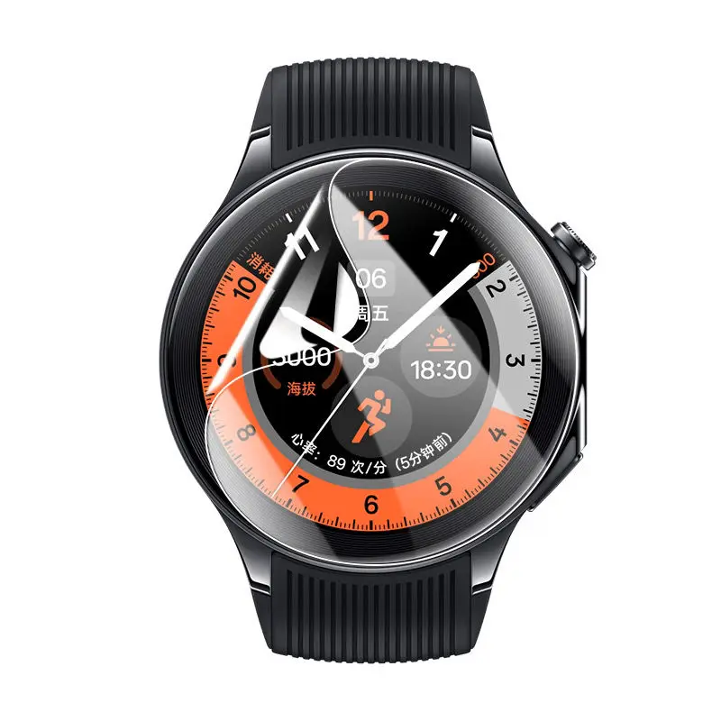 1/2/4/6pcs TPU Soft Smartwatch Clear Protective Film For OPPO Watch X Display Screen Protector Cover Smart Accessories