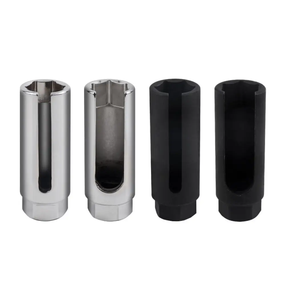 Automotive 22mm Oxygen Sensor Socket Wrench Repair Tool Exhaust System Spanner Hex Opening Drive Professional Workshop Gear
