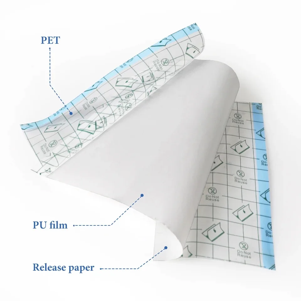 Nova marca 5m à prova dwaterproof água tatuagem cura filme do plutônio para cuidados posteriores bandagem protetora transparente reparação da pele envoltório rolo fornecimento