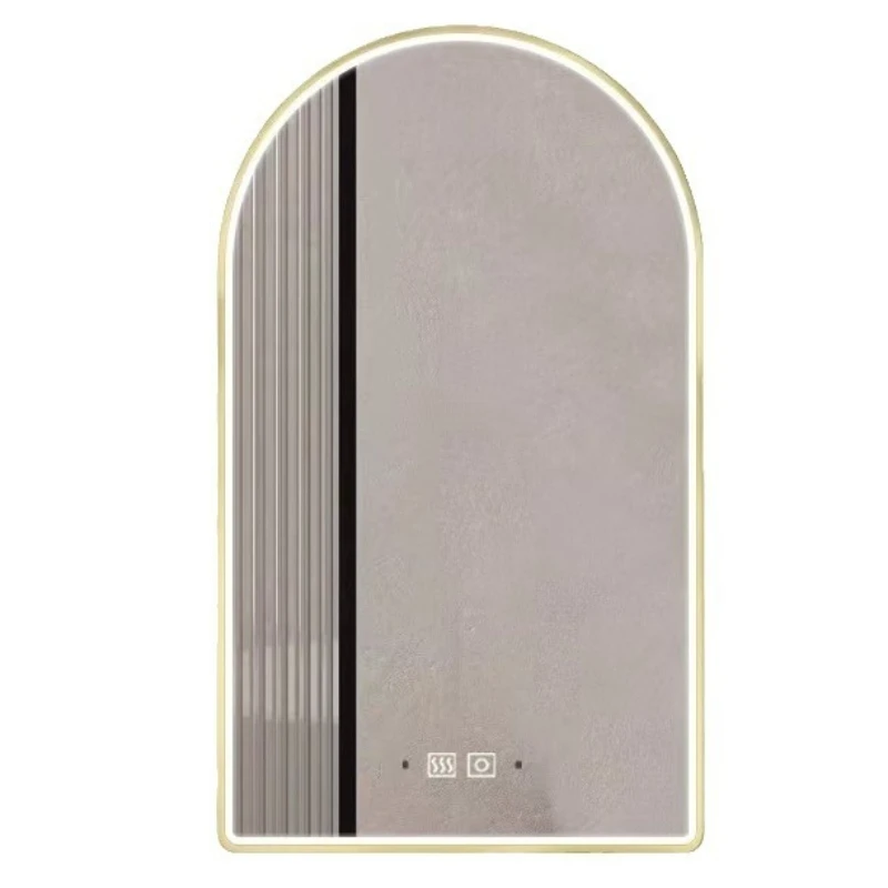 

Arch smart mirror vanity vanity mirror with light luminous bathroom mirror touch screen led special-shaped fill light