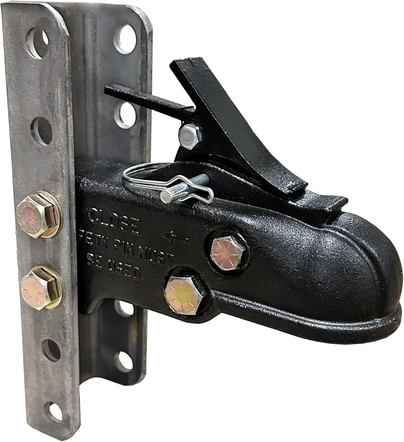 

Trailer Coupler 2-5/16' Ball 15,000 lbs Adjustable Channel-Mount