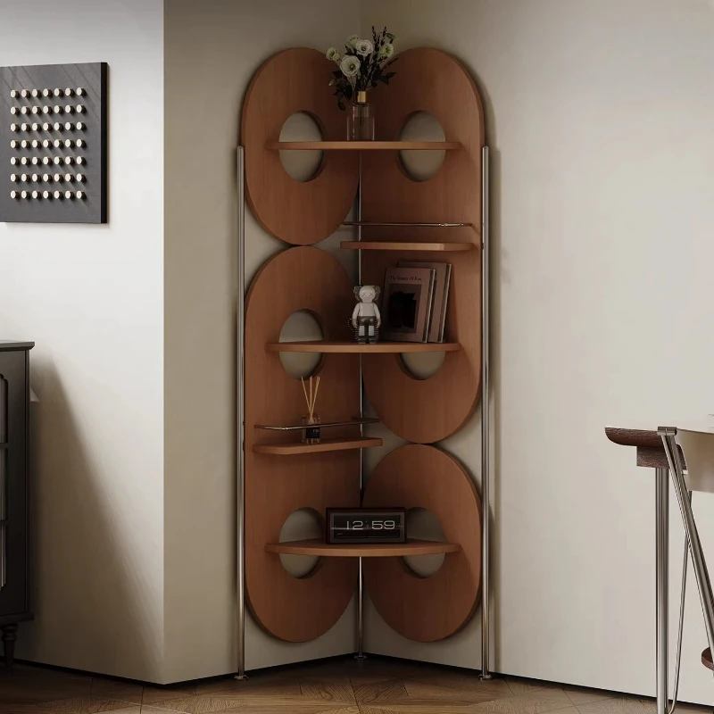 

Corner Cabinet Antique Floor-to-ceiling Corner Cabinet Living Room Corner Storage Cabinet