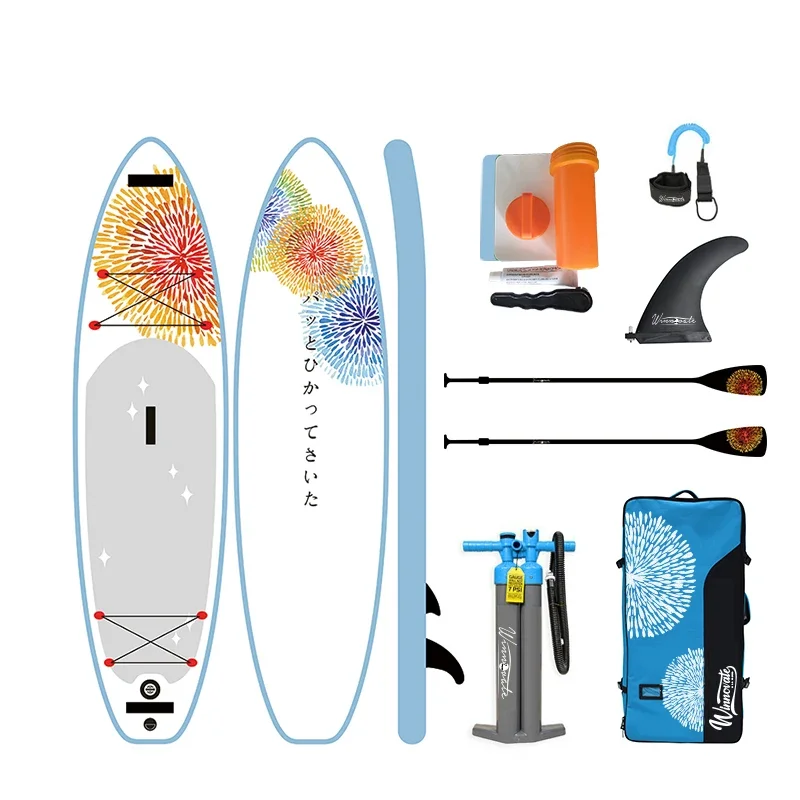 

New Product Inflatable Paddle Board 12.6 Feet Stand Up Paddle Board Sup Board For Watersports