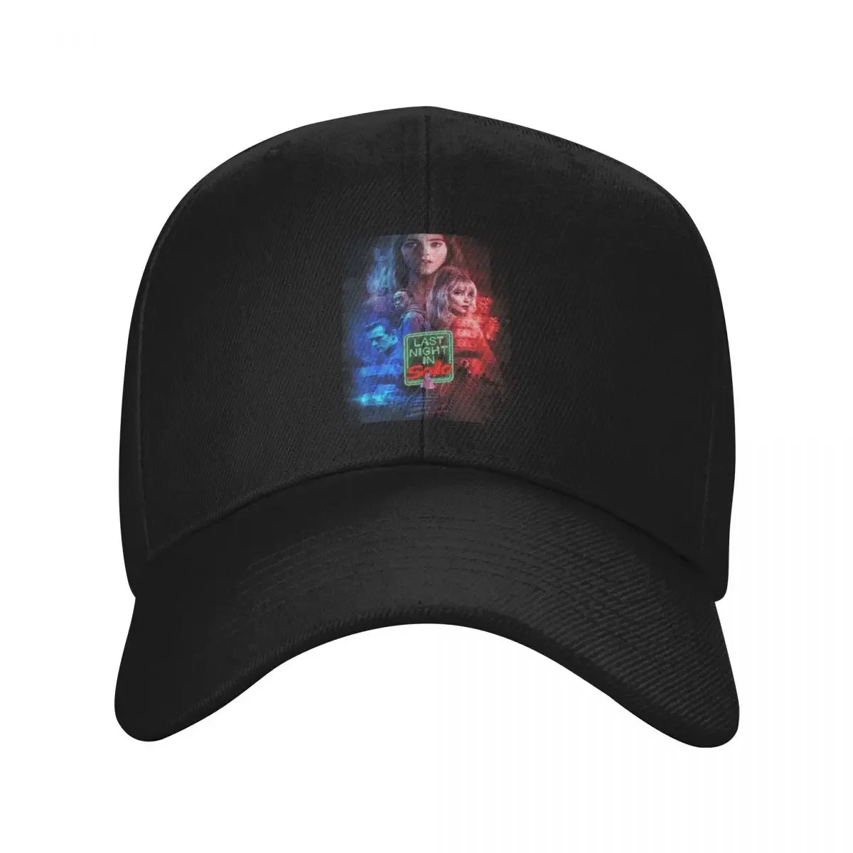 

Last Night In Soho Poster Baseball Cap Hat men Winter hat custom Hat fashionable Mens Tennis Women's