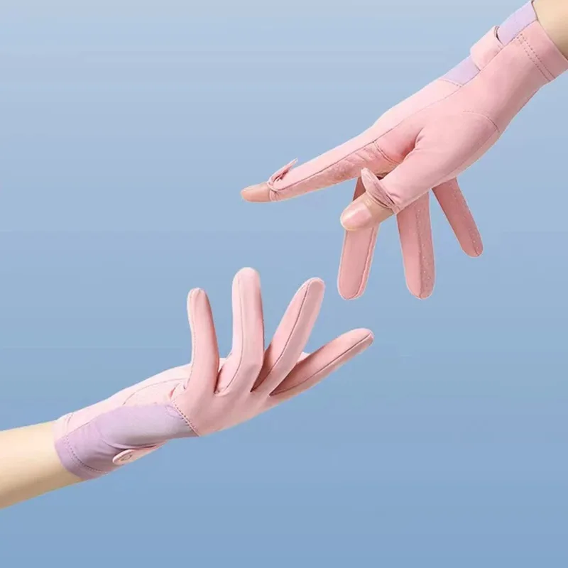 Lotion tabir surya anti UV wanita mengacu pada sarung tangan bersepeda dan mengemudi, gaya bernapas