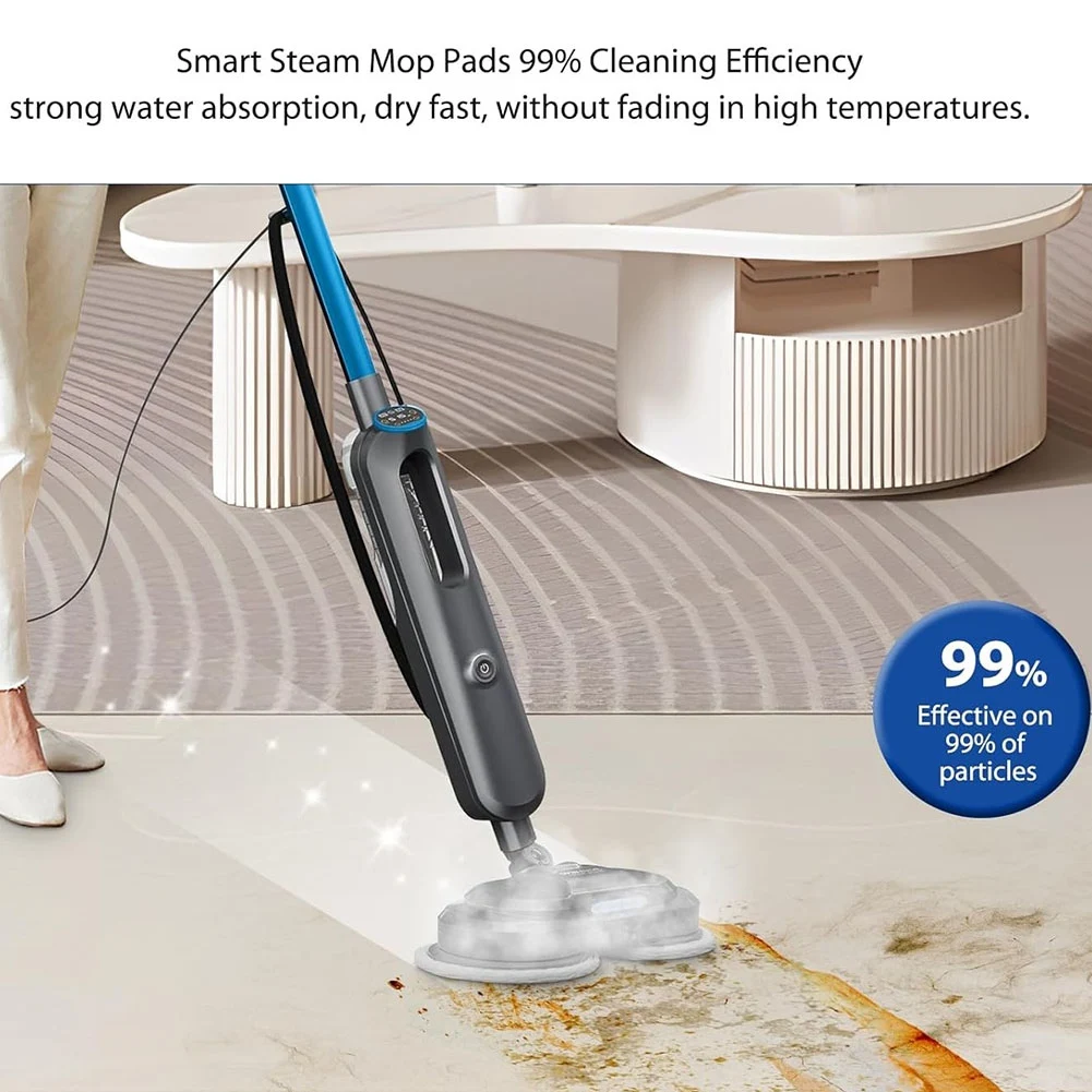 【Горячий торт】6 упаковок 3897A 3712 подушечки для швабры для Bissell Spinwave Smartsteam, сменные подушечки, чистящая паровая швабра 3712 Вт, модель No 164111