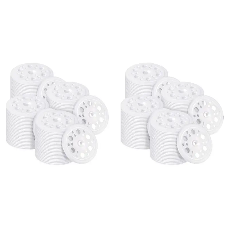 

BAAJ-400 шт. 1,77 дюйма/45 мм пластиковые изоляционные шайбы, распределительные полипропиленовые шайбы для крепления и опоры